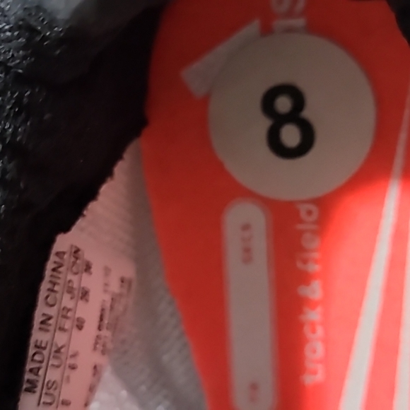 Adidas size8 white and black - Picture 5 of 5